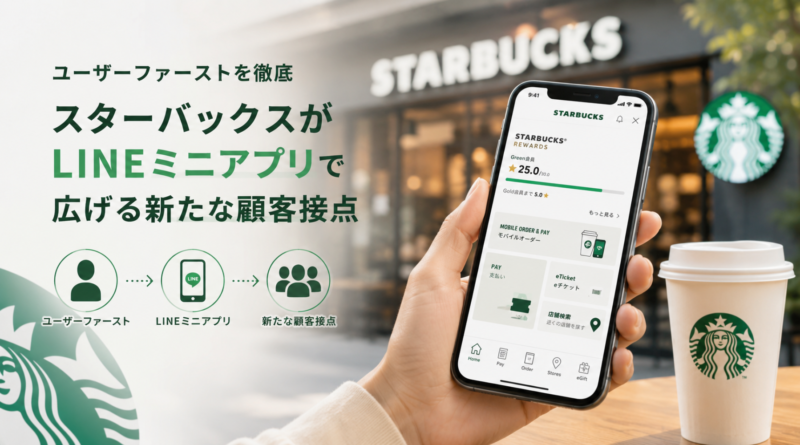 ユーザーファーストを徹底　スターバックスがLINEミニアプリで広げる新たな顧客接点